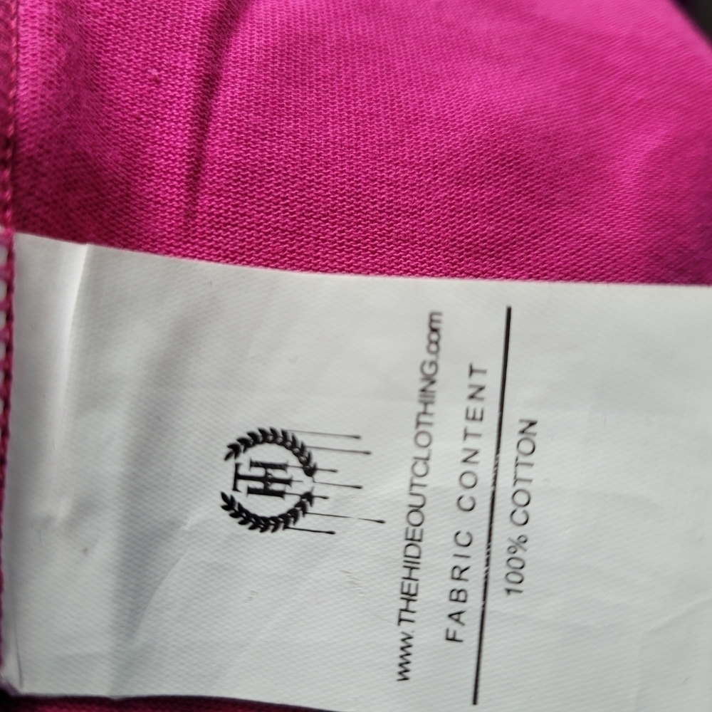 THC x The Superior Shop Memphis Love The Game LS Tee Size S Pink Long Sleeve New - Picture 8 of 9
